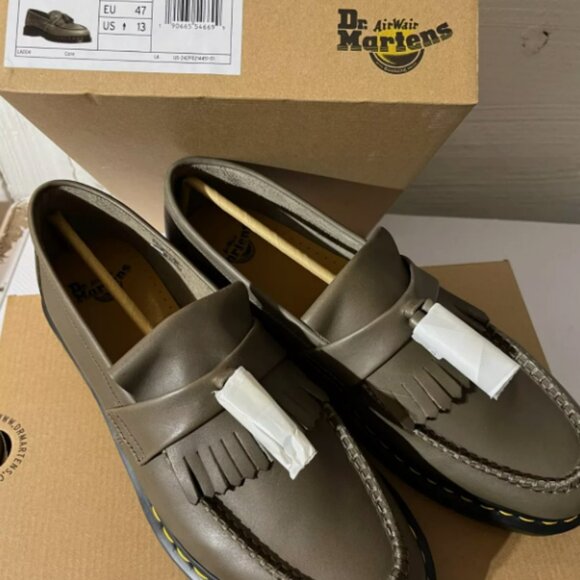 Dr. Martens ADRIAN CARRARA LEATHER TASSEL LOAFERS MSRP$180 Versatile&Timeless main image 7
